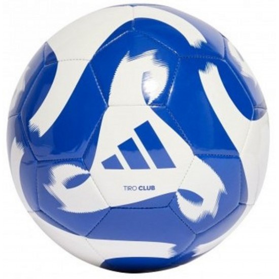 Training Bal Adidas Tiro Club Blauw/Wit - Maat 4