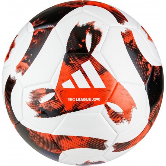 Training Bal Adidas Tiro League J290 (SUPERLIGHT) Rood/Wit - Maat 4