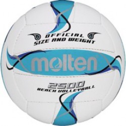 Molten beach volleybal BV2500 Maat 5 - Wit/Blauw